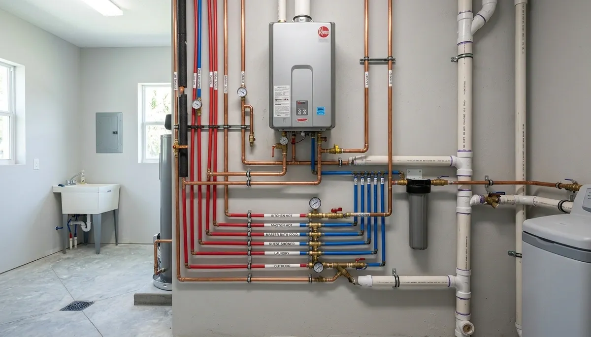 Completed plumbing installation at Naples FL home showing quality workmanship and reliable results